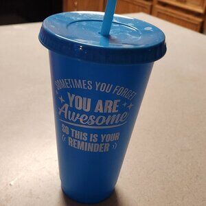 24 Oz. Plastic Tumbler with Lid